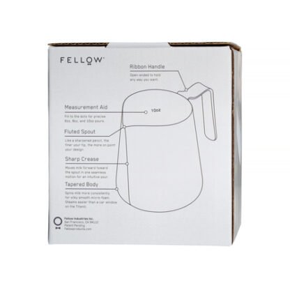 Fellow Eddy Pitcher - Dzbanek do Mleka Srebrny 350 ml - obrazek 5