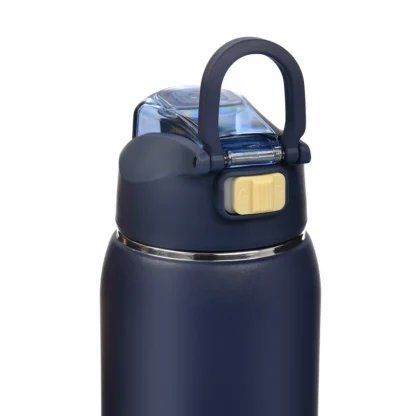 Butelka Termiczna Majestic Sport Delta 750 ml Granatowa - obrazek 5