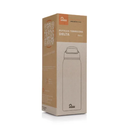 Butelka Termiczna Majestic Sport Delta 750 ml Szara - obrazek 11