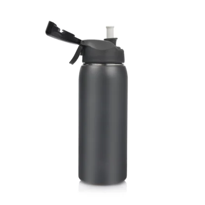 Butelka Termiczna Majestic Sport Delta 750 ml Szara - obrazek 2