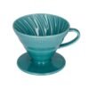 Hario Ceramiczny Drip V60-02 Turkusowy - obrazek 2