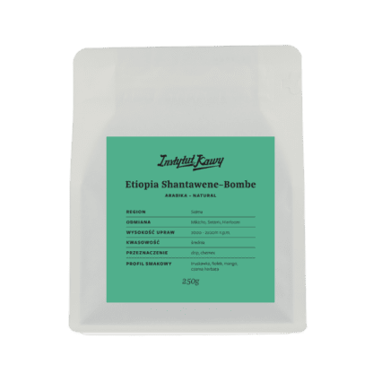 Instytut Kawy - ETIOPIA SHANTAWENE - BOMBE Natural Filter 250g