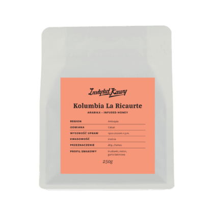 Instytut Kawy - KOLUMBIA LA RICAURTE Infused Honey Filter 250g