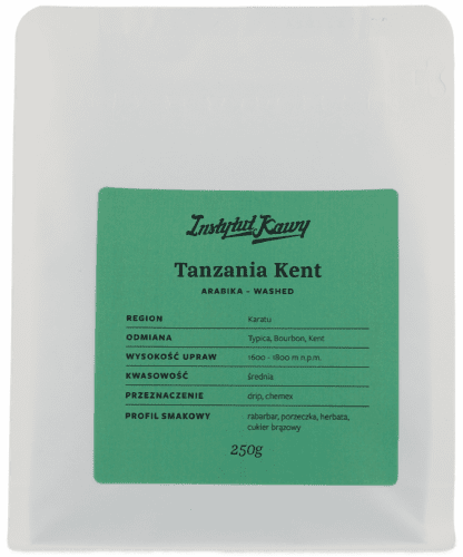 Instytut Kawy - TANZANIA KENT Washed Filter 250g