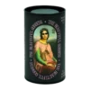 Herbata oolong Leaf Liturgy The Beautiful Goddess zapakowana jest w designerską tubę z nowoczesną grafiką inspirowaną Moną Lisą i pastelową typografią. To organiczny oolong o łagodnym smaku i wyważonym aromacie, idealny dla osób poszukujących nietuzinkowych herbacianych doznań.