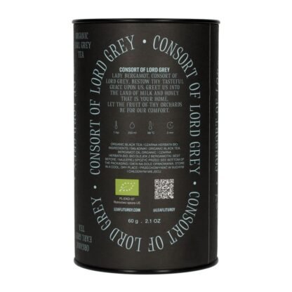Leaf Liturgy CONSORT OF LORD GREY Herbata Czarna Sypana 60g - obrazek 4