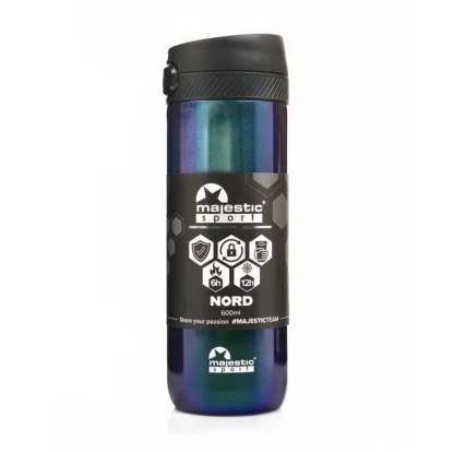 Kubek Termiczny Majestic Sport Nord 600 ml Holo Zielony - obrazek 7