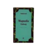 Opakowanie herbaty oolong Teasome Magnolia Oolong 50 g z miętową etykietą na tle w roślinne wzory, dostępne w sklepie z kawą i herbatą
