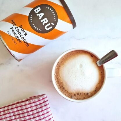 BARÚ - Dark Hot Chocolate - Czekolada w Proszku 250g - obrazek 3