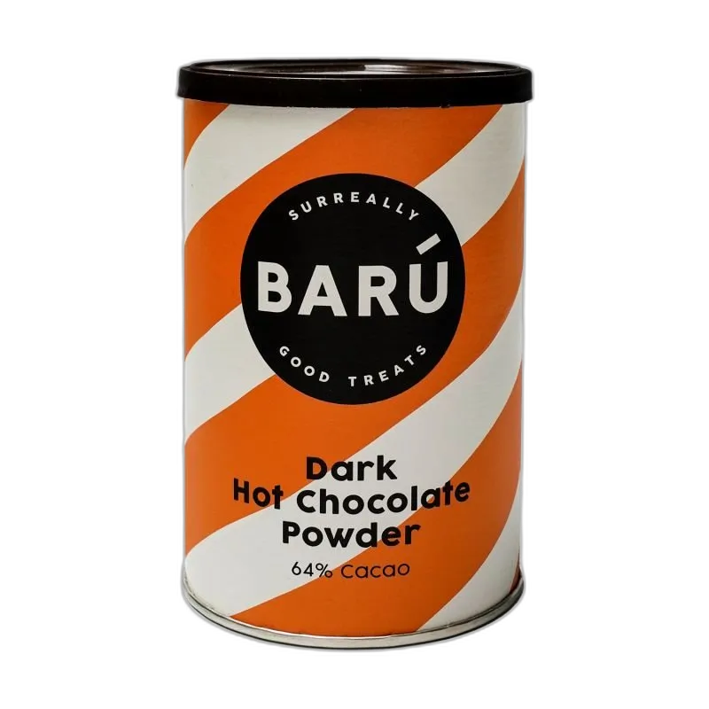 BARÚ Dark Hot Chocolate Powder 250 g – czekolada do picia w proszku z 64% kakao, dostępna w sklepie z kawą Coffee Selection.