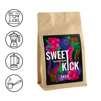 Java Coffee Sweet Kick Espresso Blend 250g - obrazek 2