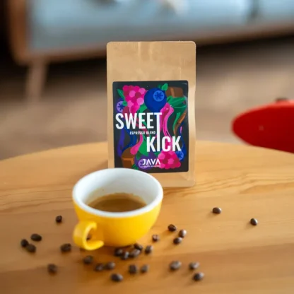 Java Coffee Sweet Kick Espresso Blend 250g - obrazek 3