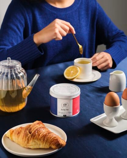 Kusmi Tea - Petit déjeuner à l’Elysée - Herbata Sypana 100g - obrazek 3