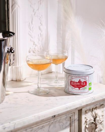 Kusmi Tea - White Bellini - Herbata Sypana 90g - obrazek 9