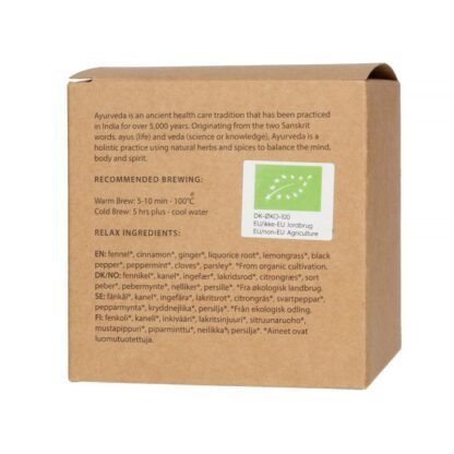 Teministeriet - Ayurveda Relax Organic - Herbata Ziołowa Sypana 100g - obrazek 3