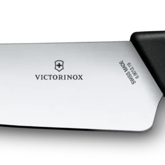 Victorinox Nóż do Porcjowania Swiss Modern Ostrze Gładkie 19 cm Czarny 6.9013.19B