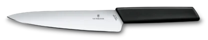 Victorinox Nóż do Porcjowania Swiss Modern Ostrze Gładkie 19 cm Czarny 6.9013.19B
