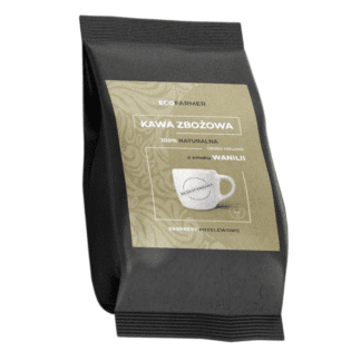 ECOFARMER - Kawa Zbożowa O SMAKU WANILII 100% Naturalna - 500 g
