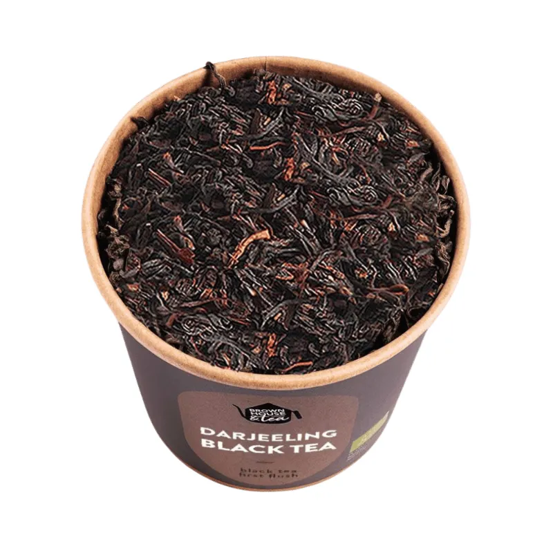 Brown House and Tea DARJEELING BLACK TEA organiczna czarna herbata liściasta z pierwszego zbioru
