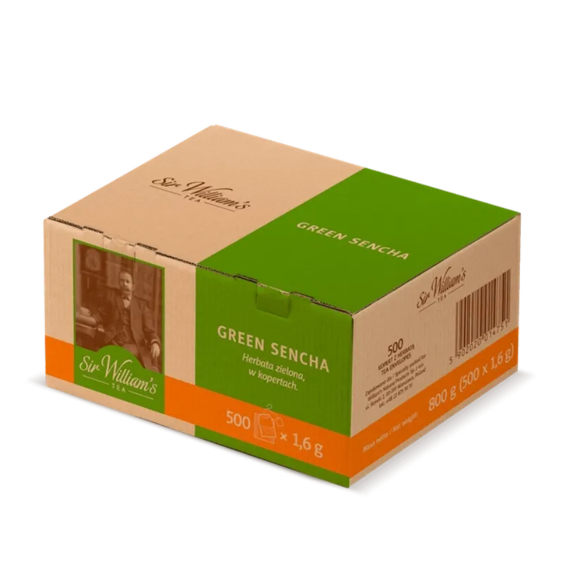 Zielona Herbata Sir William’s Tea Green Sencha 500 Saszetek