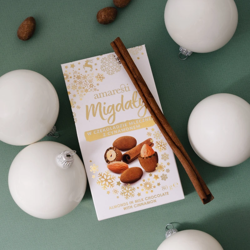 Zestaw box prezentowy świąteczny na prezent herbata bakalie konfitury