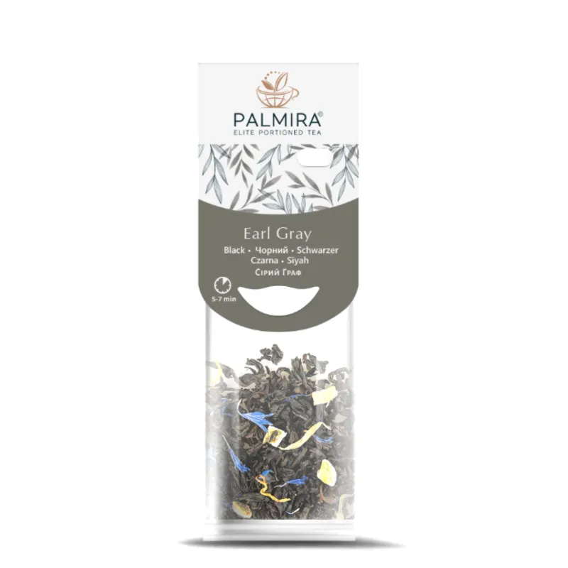 Herbata czarna z bergamotką w saszetkach Palmira Earl Grey 10 saszetek