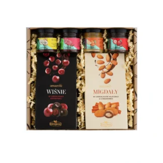 Zestaw Prezentowy BOX BAKALIE KONFITURY