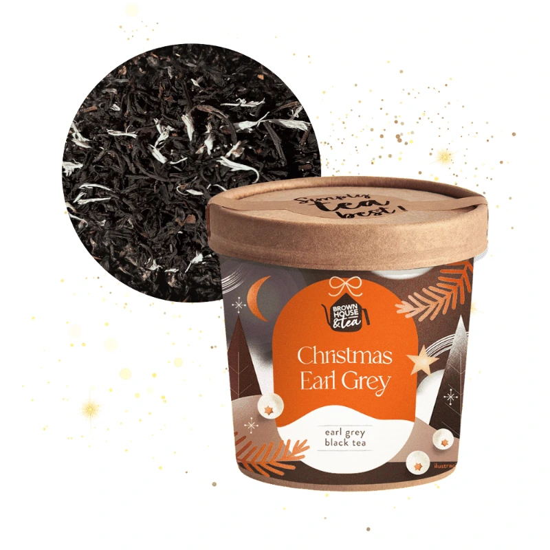 Brown House Tea - THE GIFT OF WINTER Tea box – świąteczny zestaw herbat 2x50g