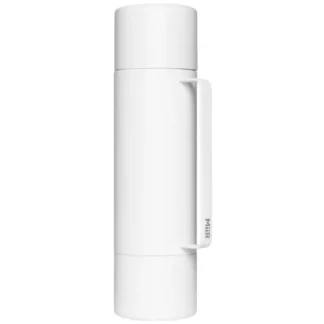 Biały termos MiiR doskonały do utrzymania temperatury kawy i herbaty. Wykonany z wysokiej jakości materiałów, idealny do użycia w podróży lub biurze, łączący styl i funkcjonalność.