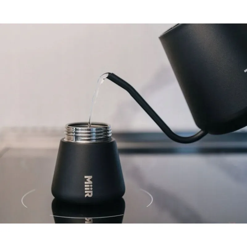 MiiR New Standard Moka Pot 300 ml Stalowa kawiarka do espresso czarna