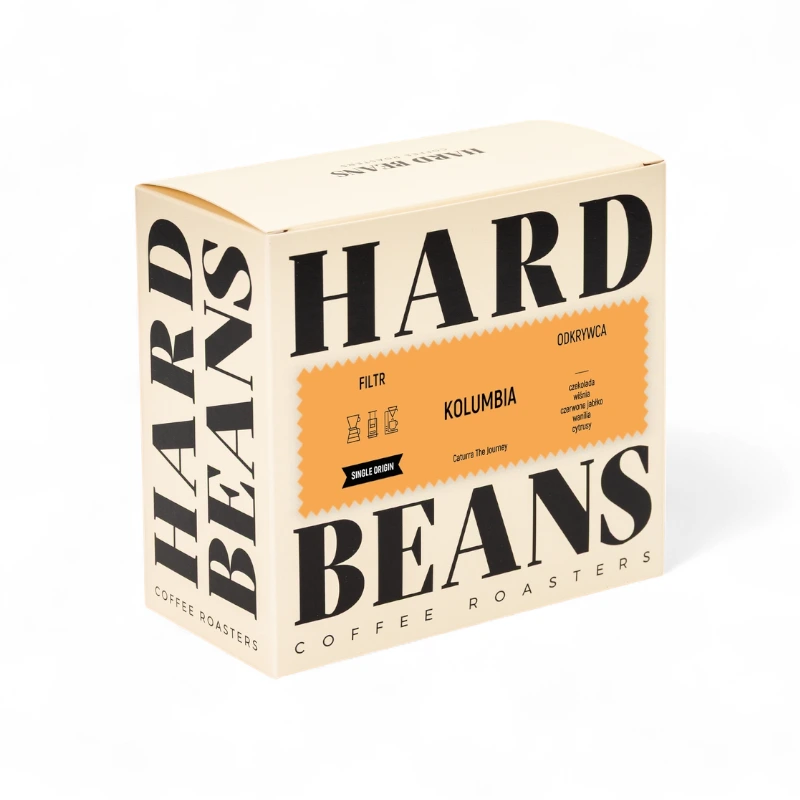 Hard Beans - Kolumbia Caturra The Journey Filter - Kawa Ziarnista 250 g