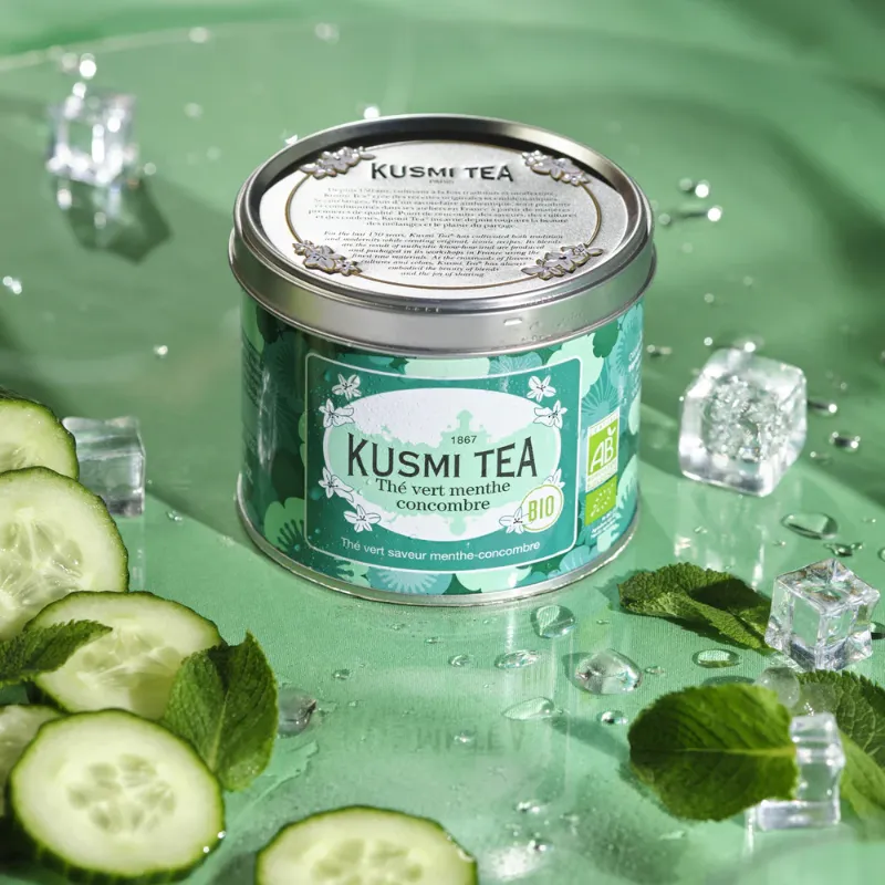 Kusmi Tea - Green Mint Cucumber Bio - 100 g
