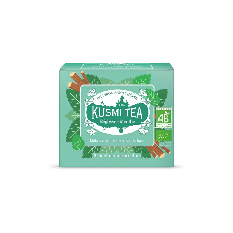 Kusmi Tea - Licorice Mint Bio - 20 Saszetek