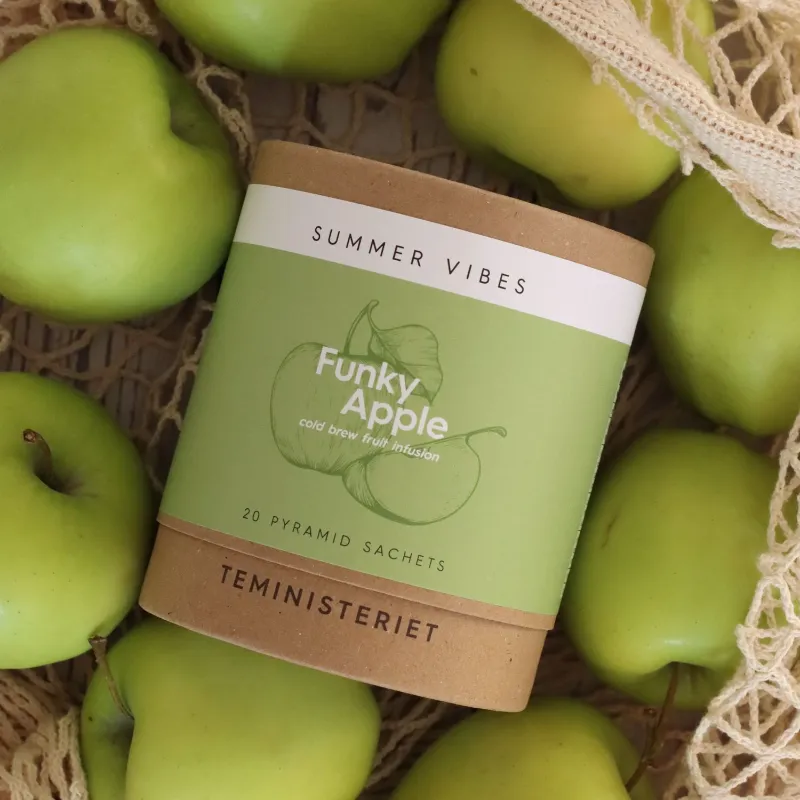 Teministeriet Summer Vibes Funky Apple – herbata owocowa 20 saszetek