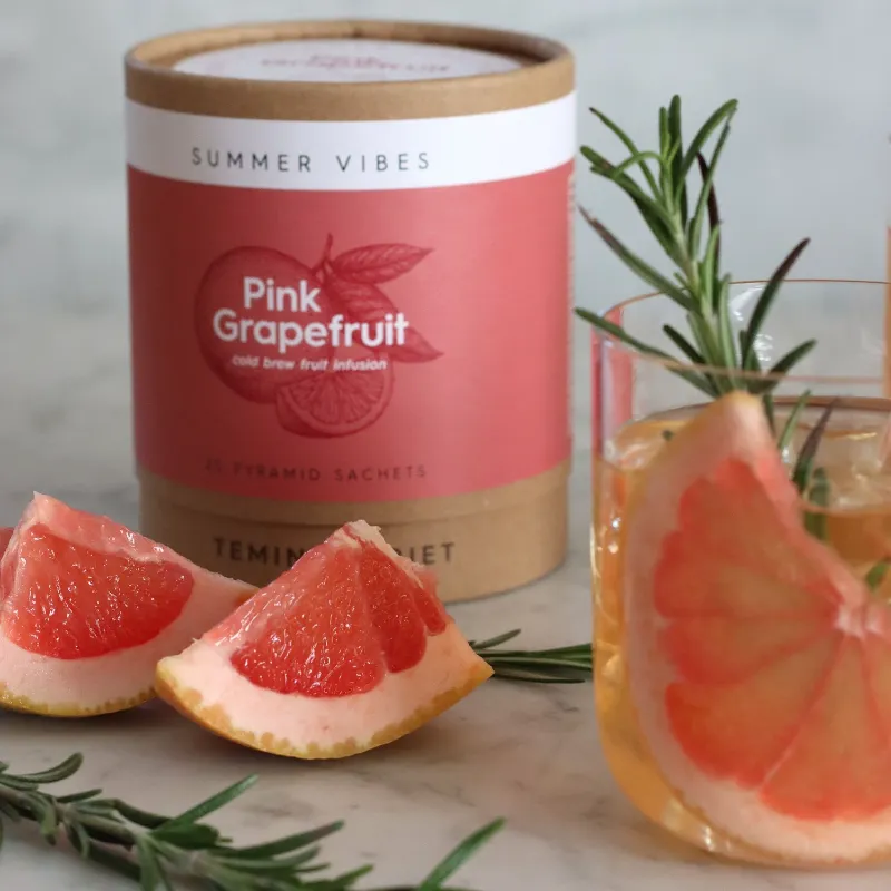 Teministeriet Summer Vibes Pink Grapefruit – herbata owocowa 20 saszetek