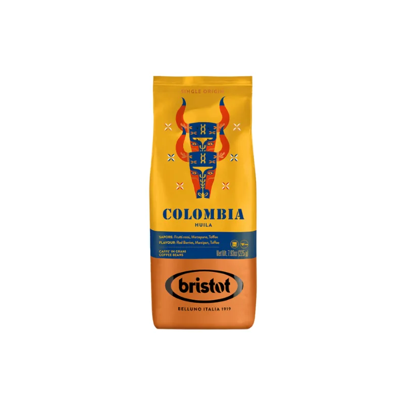 Bristot Single Origin kawa ziarnista Colombia 225g