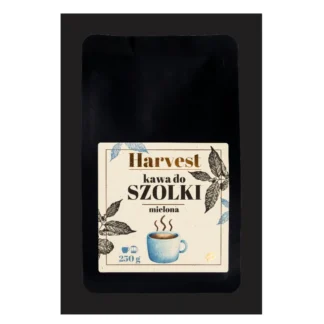 Mielona kawa do szolki Harvest w opakowaniu 250 g to idealny wybór dla miłośników aromatycznych napojów. Dzięki starannie dobranym ziarnom kawa zapewnia niezapomniany smak i doskonałą jakość, doskonale idealna do przygotowania ulubionych filiżanek kawy.