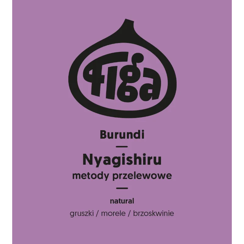 Figa Coffee Burundi Nyagishiru Natural Filter 250 g