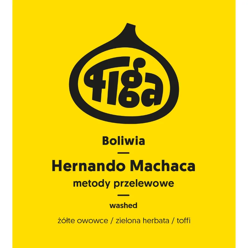 Figa Coffee - Boliwia Hernando Machaca Washed Filter - Kawa Ziarnista 250 g